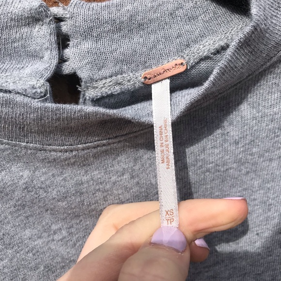 Free People Bell Sleeve Sweater with Buttons - Picture 5 of 5